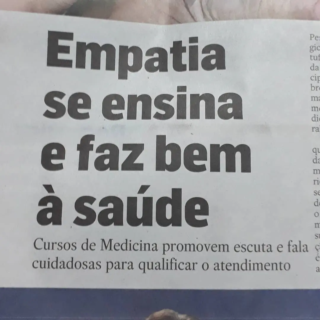 Empatia se ensina e faz bem à saúde.